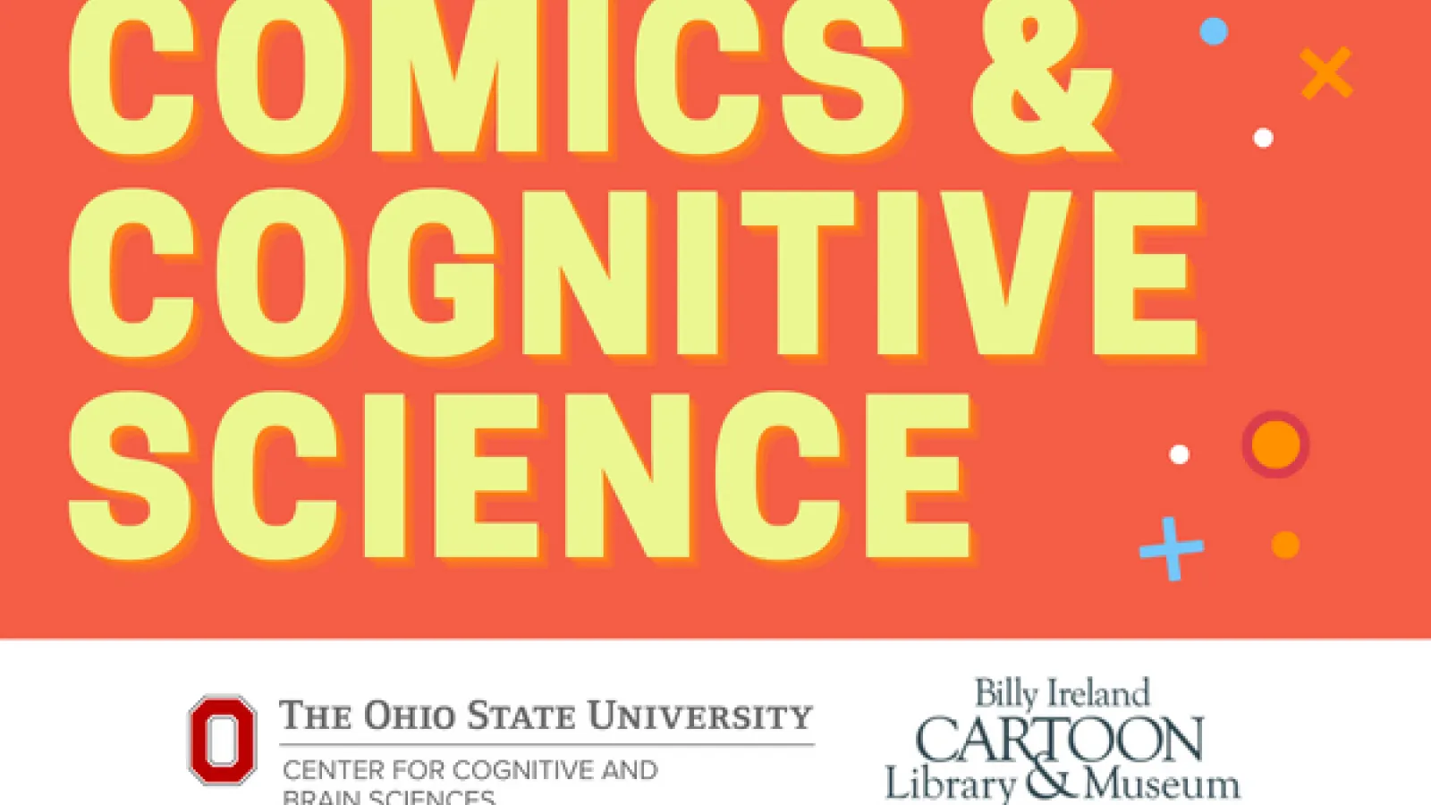 Comics and Cognitive Science event promo image