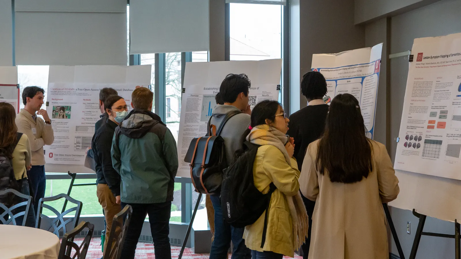 Undergraduate presenters at the 2023 CCBS poster session