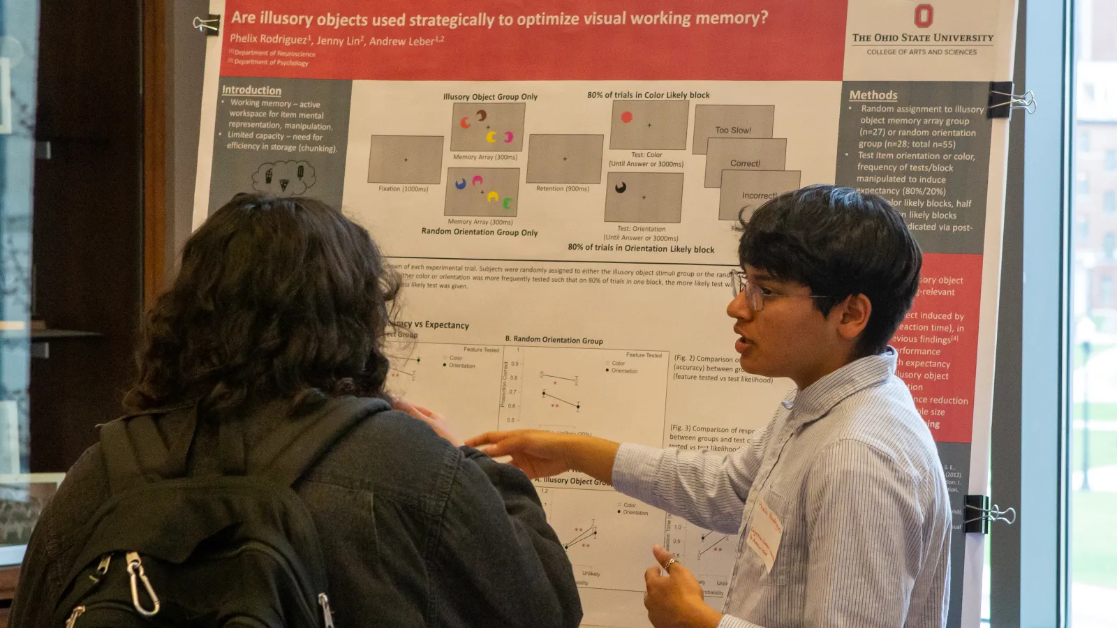 Undergraduate presenters at the 2023 CCBS poster session