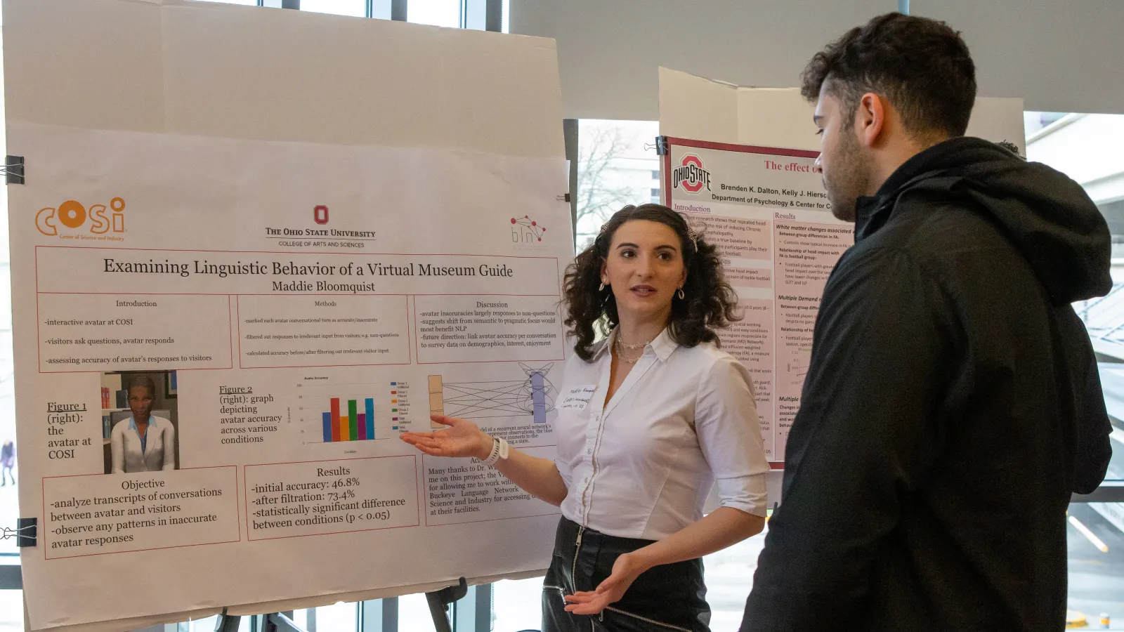 Undergraduate presenters at the 2023 CCBS poster session