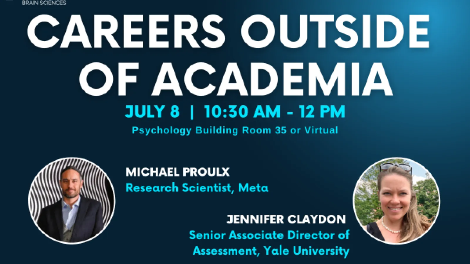 Careers Outside of Academia on July 8, 2024