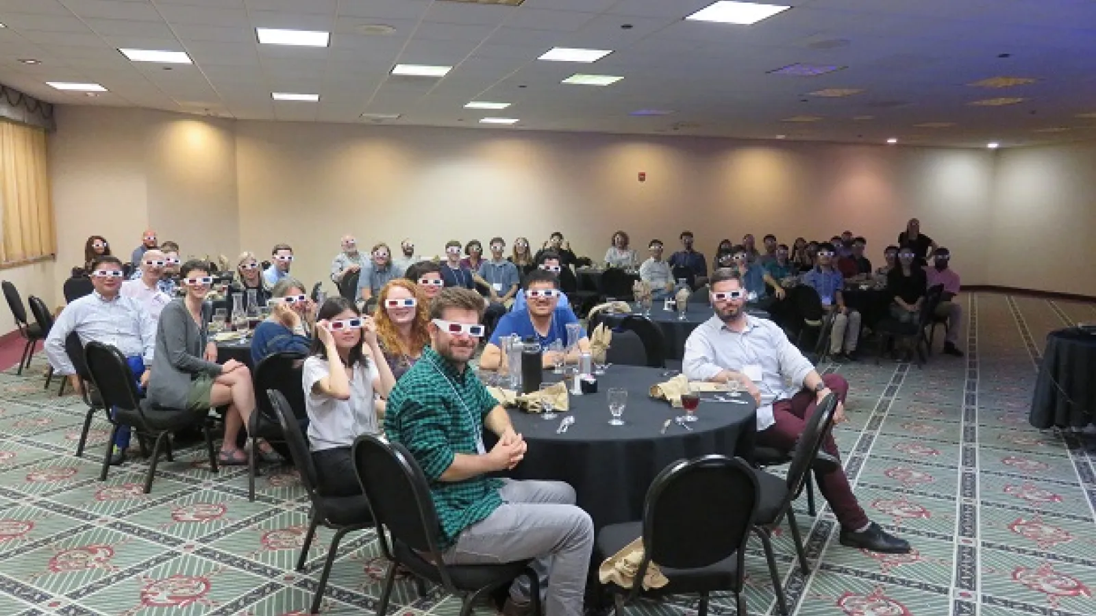 CCBS Fall Retreat attendees enjoy Dr. Angela Brown's Keynote talk.  
