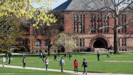 Exterior view of Hayes Hall