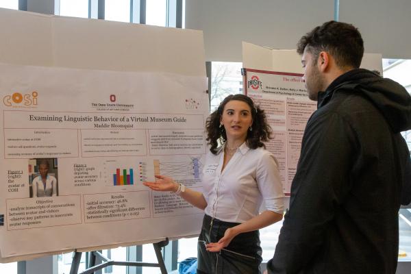 Undergraduate presenters at the 2023 CCBS poster session